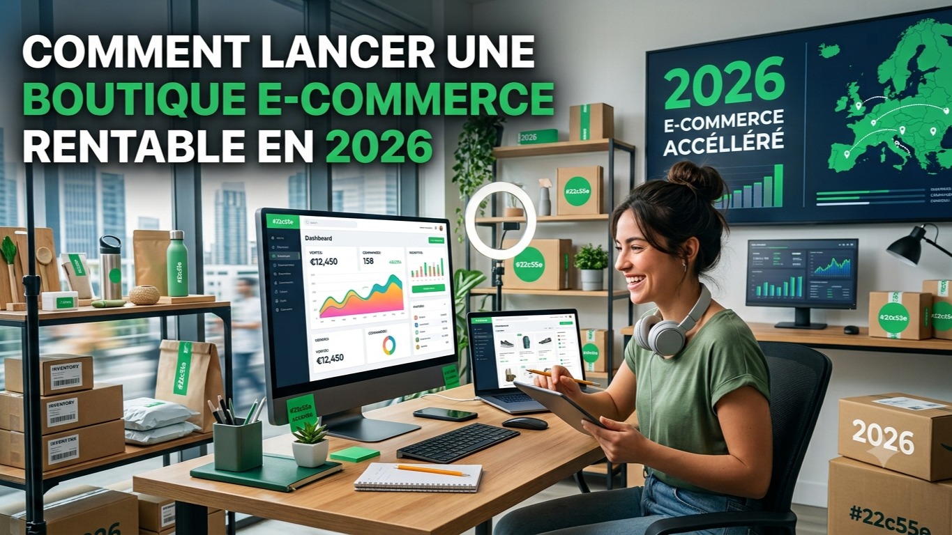Comment lancer une boutique e-commerce rentable en 2026